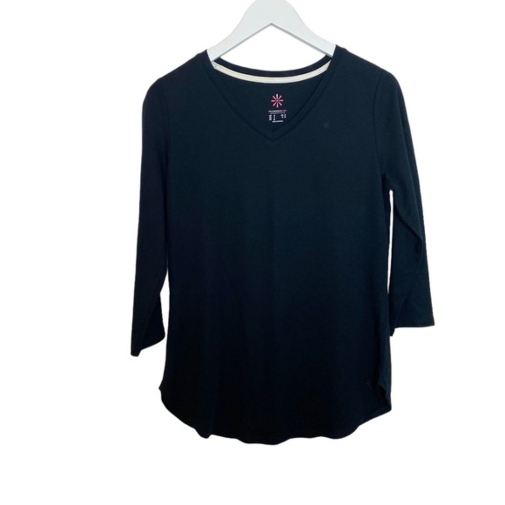 Isaac Mizarhi Active Black Top Size S